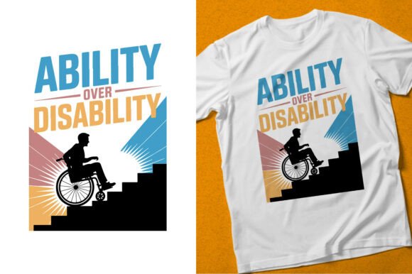 Ability over Disability Awareness Shirt Graphics