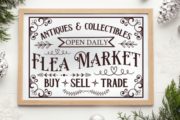 Antiques Collectibles Open Daily Flea Graphics & Crafts
