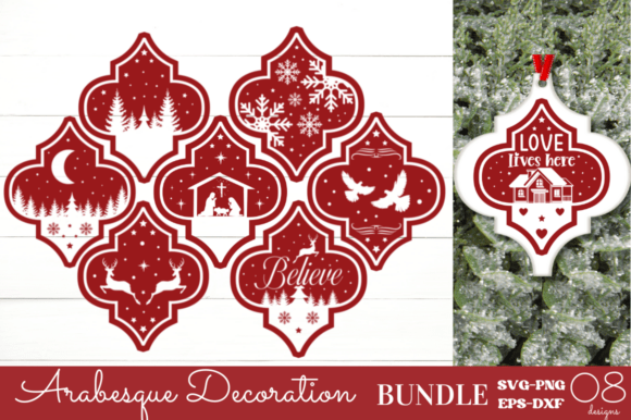 Arabesque Decorations SVG Bundle: A Graphic Designer’s Perspective