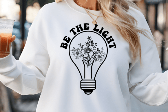 Be the Light SVG: Mental Health Graphics for Crafts