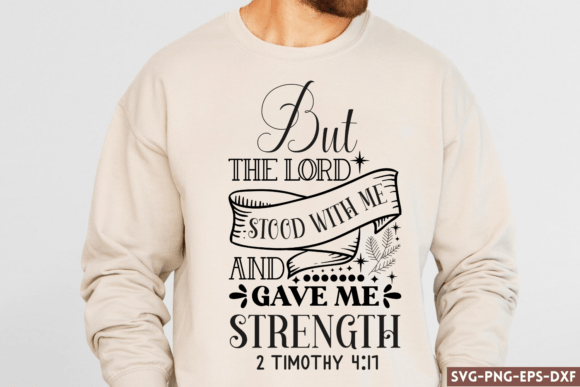 But the Lord Stood with Me — Graphics & Crafts