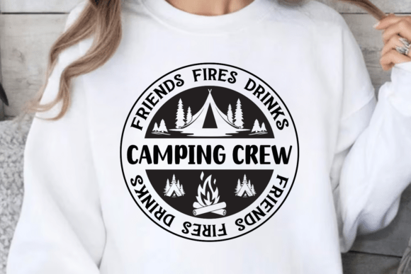 Camping Graphics for Crafts