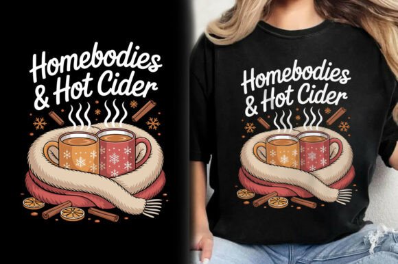 Homebodies Hot Cider Turkey Day Shirt Graphics