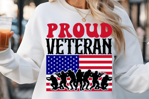 Proud Veteran SVG: Graphics for Crafts & Local Branding