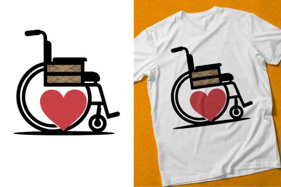Wheelchair Awareness Disability T-Shirt Graphics